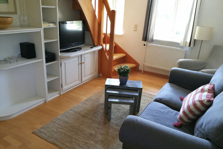 Amrum Nebel Ferienwohnung Lachmöwe Wohnessbereich